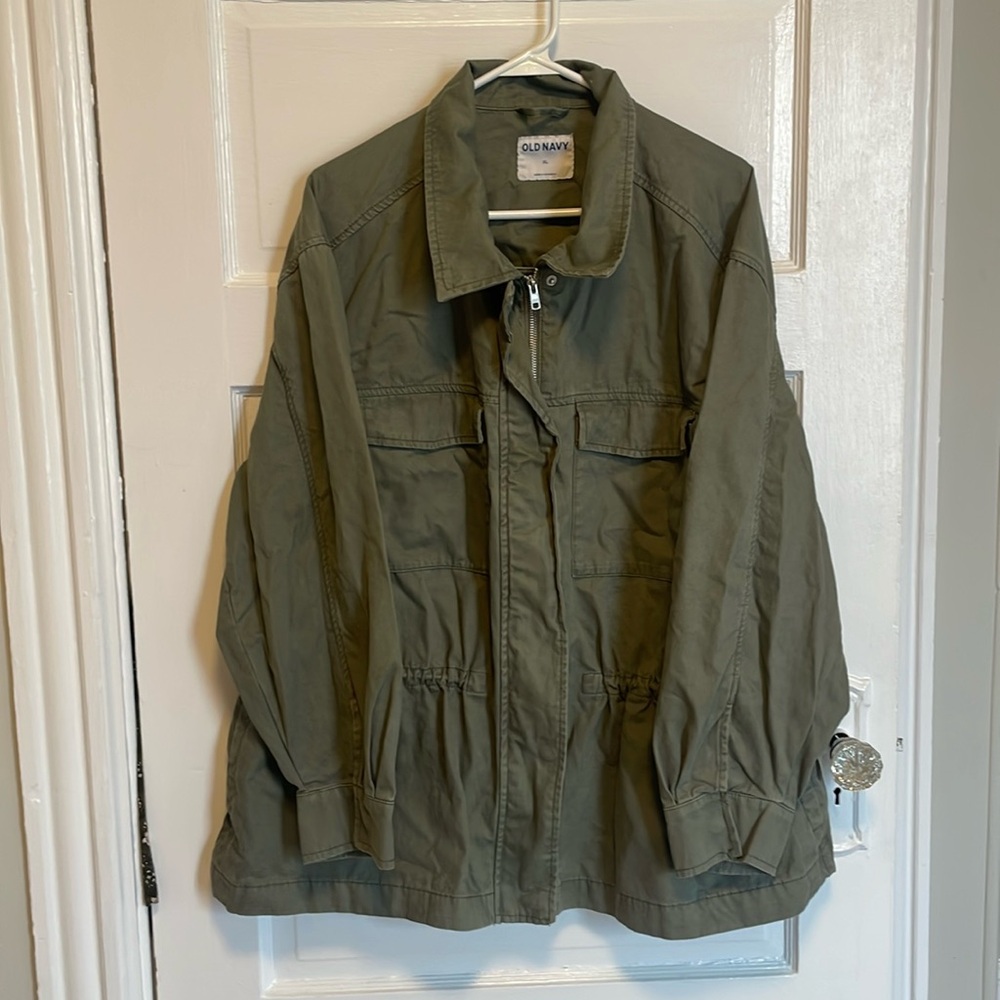 Old Navy Green Canvas Jacket